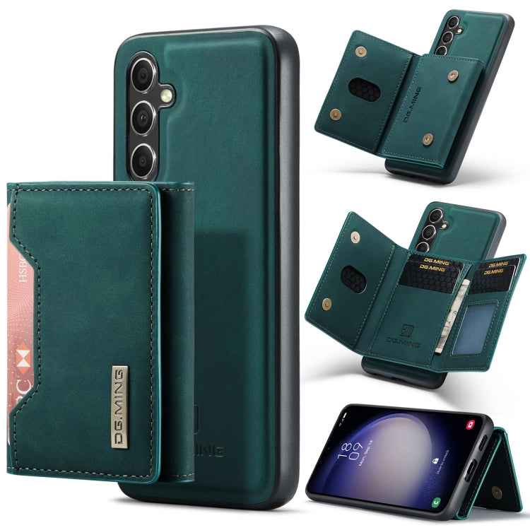 DG.MING M2 Series 3-Fold Multi Card Bag + Magnetic Phone Case, For Samsung Galaxy A15 5G / A15 4G, For Samsung Galaxy A55 5G, For Samsung Galaxy A35 5G, For Samsung Galaxy S24 Ultra 5G, For Samsung Galaxy S24+ 5G, For Samsung Galaxy S24 5G�������������...