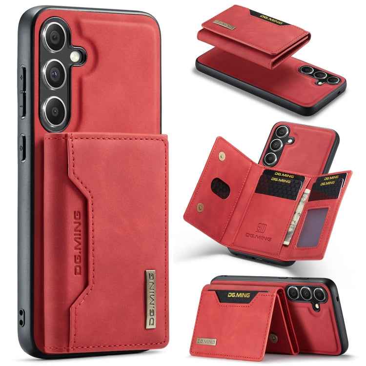DG.MING M2 Series 3-Fold Multi Card Bag + Magnetic Phone Case, For Samsung Galaxy A15 5G / A15 4G, For Samsung Galaxy A55 5G, For Samsung Galaxy A35 5G, For Samsung Galaxy S24 Ultra 5G, For Samsung Galaxy S24+ 5G, For Samsung Galaxy S24 5G�������������...