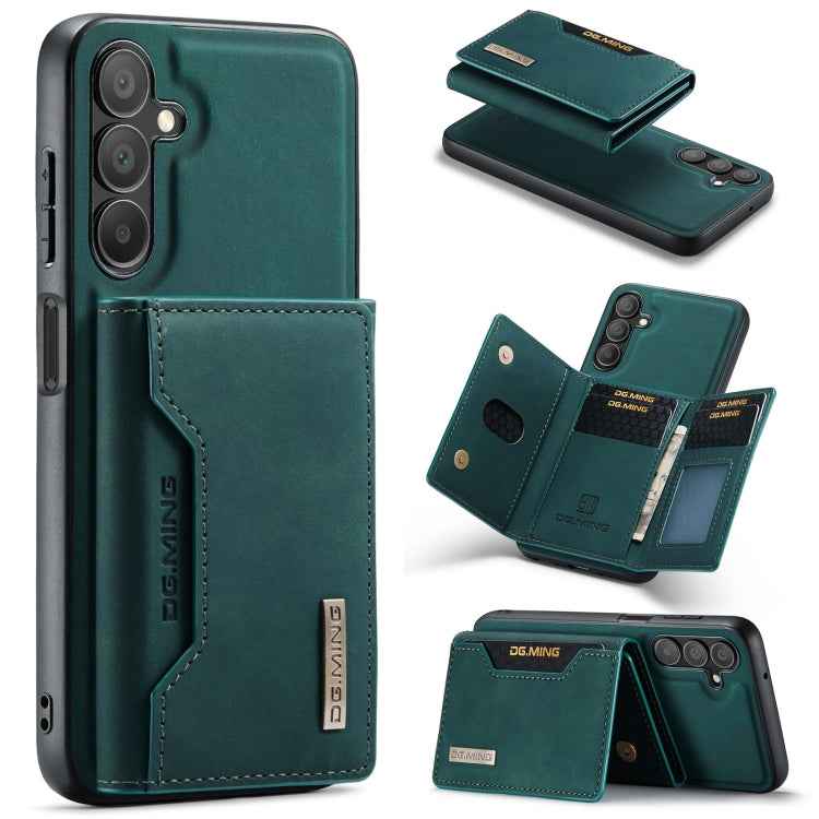 DG.MING M2 Series 3-Fold Multi Card Bag + Magnetic Phone Case, For Samsung Galaxy A15 5G / A15 4G, For Samsung Galaxy A55 5G, For Samsung Galaxy A35 5G, For Samsung Galaxy S24 Ultra 5G, For Samsung Galaxy S24+ 5G, For Samsung Galaxy S24 5G�������������...