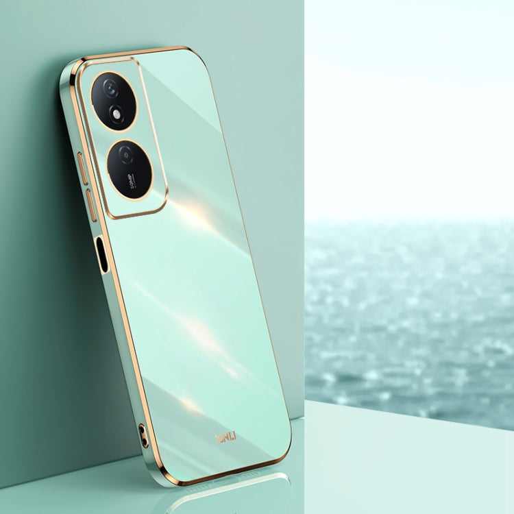 XINLI Straight Edge 6D Electroplate TPU Phone Case, For Honor Play 50 Plus 5G, For Honor 90 Pro, For Honor 90, For Honor X50i 5G
