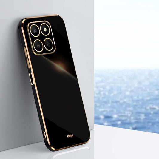XINLI Straight Edge 6D Electroplate TPU Phone Case, For Honor 400 Smart 5G, For Honor X70 5G, For Honor X70i, For Honor X60 GT, For Honor Power, For Honor Play 60