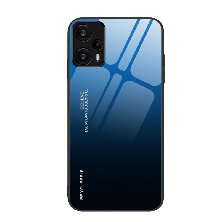 Gradient Color Glass Phone Case