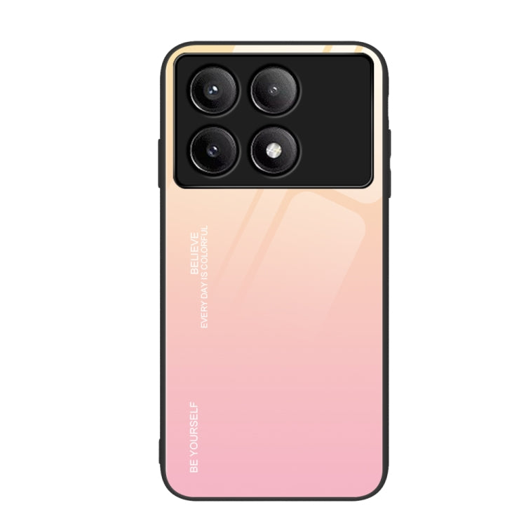 Gradient Color Glass Phone Case