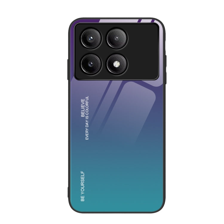 Gradient Color Glass Phone Case