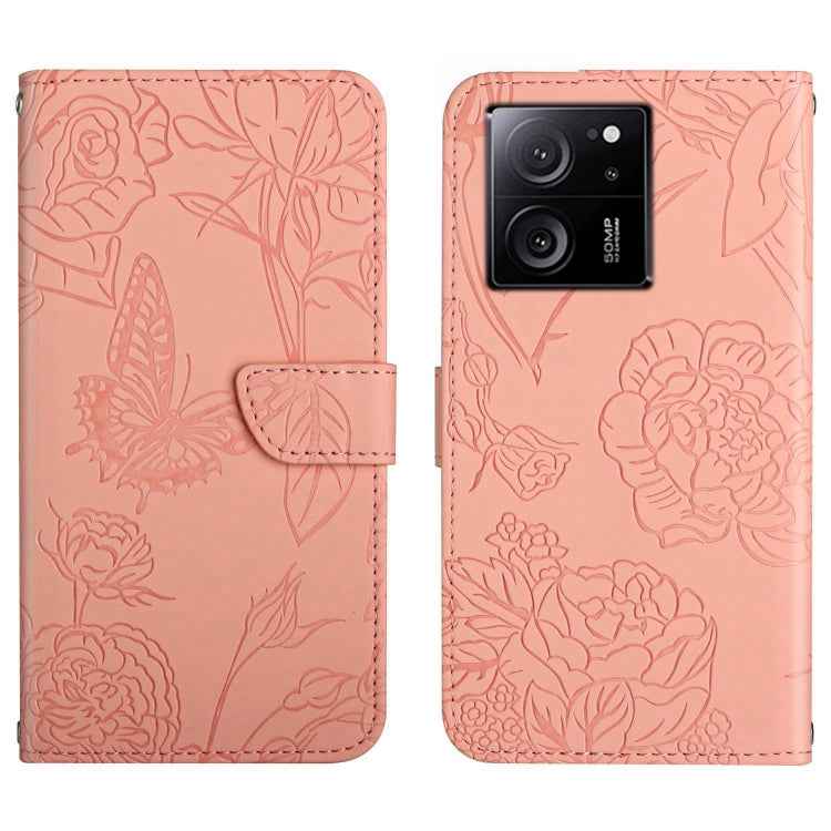 Skin Feel Butterfly Embossed Flip Leather Phone Case, For Xiaomi Redmi A3, For Xiaomi Redmi 13C 5G, For Xiaomi 14 Ultra, For Xiaomi 14 Pro, For Xiaomi 14, For Xiaomi Redmi 13C 4G, For Xiaomi Redmi 12 5G, For Xiaomi 13T / 13T Pro                        ...