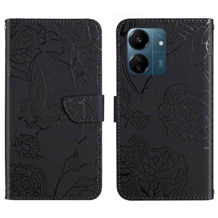 Skin Feel Butterfly Embossed Flip Leather Phone Case, For Xiaomi Redmi A3, For Xiaomi Redmi 13C 5G, For Xiaomi 14 Ultra, For Xiaomi 14 Pro, For Xiaomi 14, For Xiaomi Redmi 13C 4G, For Xiaomi Redmi 12 5G, For Xiaomi 13T / 13T Pro                        ...