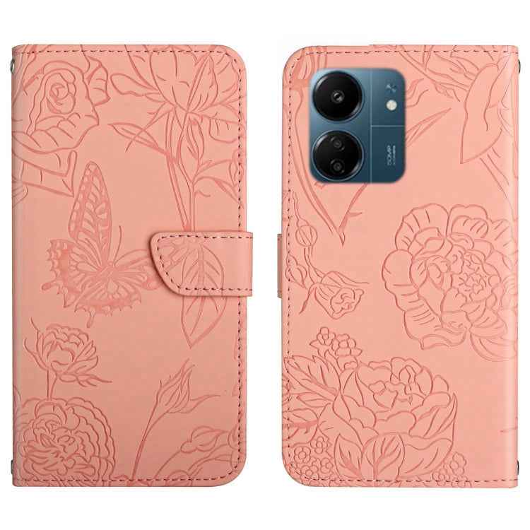 Skin Feel Butterfly Embossed Flip Leather Phone Case, For Xiaomi Redmi A3, For Xiaomi Redmi 13C 5G, For Xiaomi 14 Ultra, For Xiaomi 14 Pro, For Xiaomi 14, For Xiaomi Redmi 13C 4G, For Xiaomi Redmi 12 5G, For Xiaomi 13T / 13T Pro                        ...