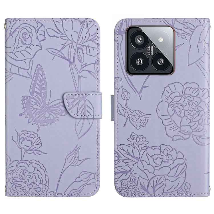 Skin Feel Butterfly Embossed Flip Leather Phone Case, For Xiaomi Redmi A3, For Xiaomi Redmi 13C 5G, For Xiaomi 14 Ultra, For Xiaomi 14 Pro, For Xiaomi 14, For Xiaomi Redmi 13C 4G, For Xiaomi Redmi 12 5G, For Xiaomi 13T / 13T Pro                        ...