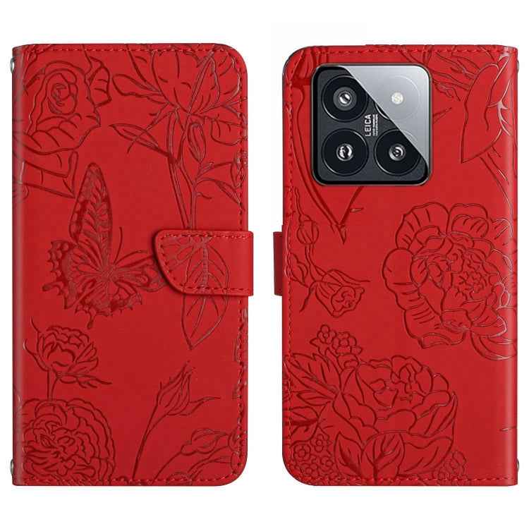 Skin Feel Butterfly Embossed Flip Leather Phone Case, For Xiaomi Redmi A3, For Xiaomi Redmi 13C 5G, For Xiaomi 14 Ultra, For Xiaomi 14 Pro, For Xiaomi 14, For Xiaomi Redmi 13C 4G, For Xiaomi Redmi 12 5G, For Xiaomi 13T / 13T Pro                        ...
