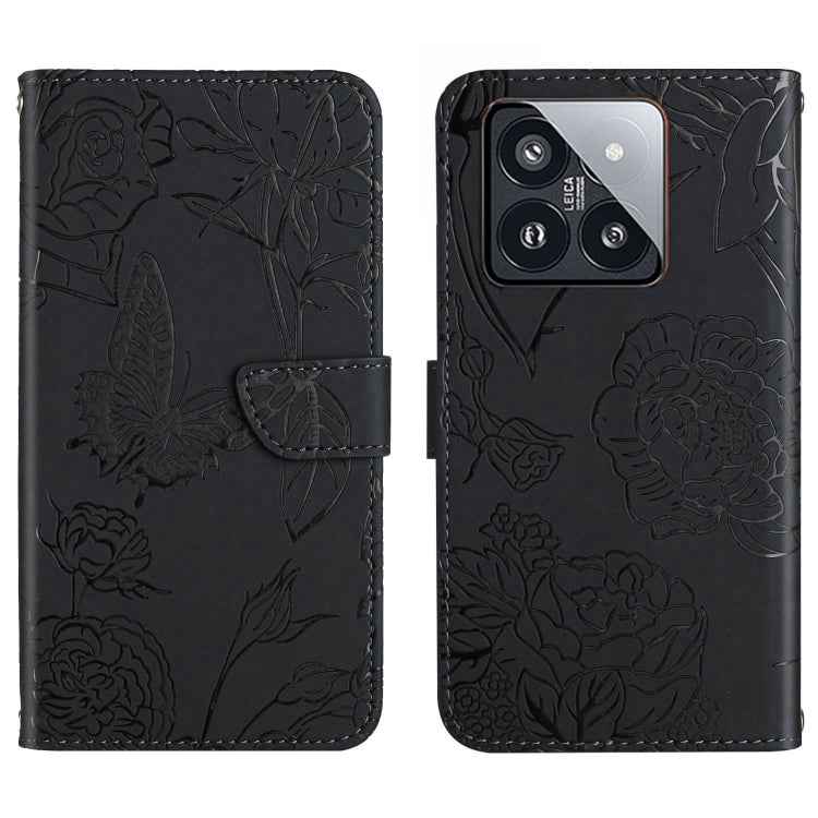 Skin Feel Butterfly Embossed Flip Leather Phone Case, For Xiaomi Redmi A3, For Xiaomi Redmi 13C 5G, For Xiaomi 14 Ultra, For Xiaomi 14 Pro, For Xiaomi 14, For Xiaomi Redmi 13C 4G, For Xiaomi Redmi 12 5G, For Xiaomi 13T / 13T Pro                        ...
