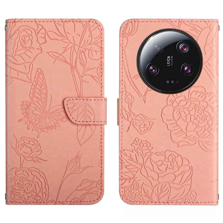 Skin Feel Butterfly Embossed Flip Leather Phone Case, For Xiaomi Redmi A3, For Xiaomi Redmi 13C 5G, For Xiaomi 14 Ultra, For Xiaomi 14 Pro, For Xiaomi 14, For Xiaomi Redmi 13C 4G, For Xiaomi Redmi 12 5G, For Xiaomi 13T / 13T Pro                        ...