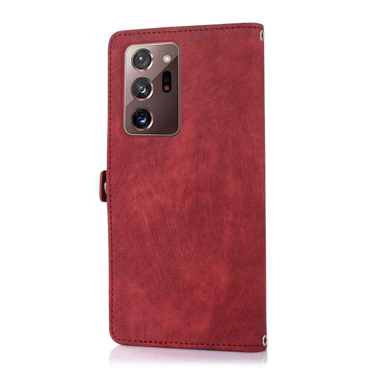 Zipper Card Slot Buckle Wallet Leather Phone Case