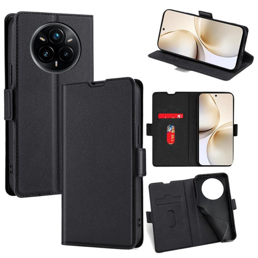 Ultra-thin Voltage Side Buckle Horizontal Flip Leather Phone Case, For Realme 14 Pro+ 5G, For Realme 14 Pro 5G Global, For Realme C75 4G / 14x 5G Global, For Realme 13 Pro 5G, For Realme GT Neo6 SE, For Realme 12 5G, For Realme 12 Pro 5G               ...
