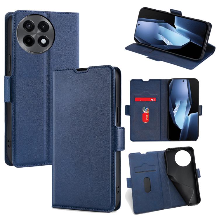 Ultra-thin Voltage Side Buckle Horizontal Flip Leather Phone Case