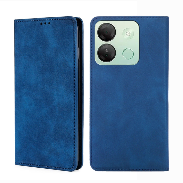 Skin Feel Magnetic Leather Phone Case, For Infinix Note 40 Pro 5G, For Infinix Note 40 4G, For Infinix Hot 40i, For Infinix Zero 30 4G, For Infinix Zero 30 5G, For Infinix GT 10 Pro 5G, For Infinix Hot 30 Play 4G, For Infinix Note 30 5G                ...