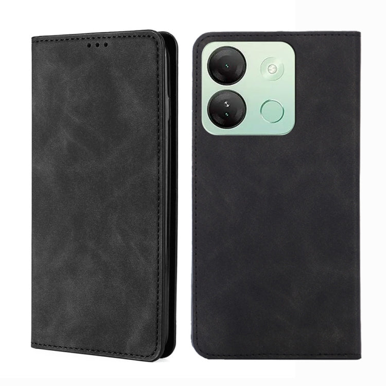 Skin Feel Magnetic Leather Phone Case, For Infinix Note 40 Pro 5G, For Infinix Note 40 4G, For Infinix Hot 40i, For Infinix Zero 30 4G, For Infinix Zero 30 5G, For Infinix GT 10 Pro 5G, For Infinix Hot 30 Play 4G, For Infinix Note 30 5G                ...