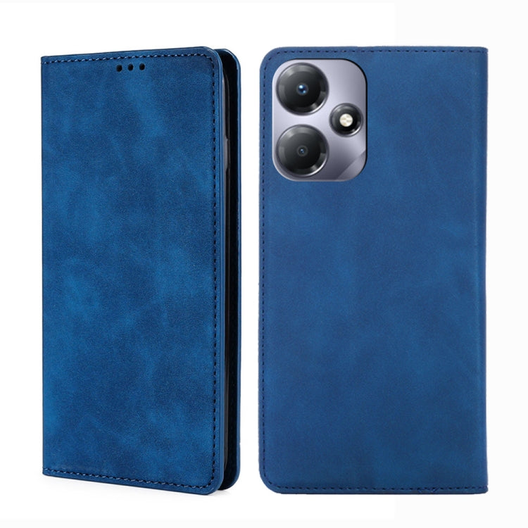 Skin Feel Magnetic Leather Phone Case, For Infinix Note 40 Pro 5G, For Infinix Note 40 4G, For Infinix Hot 40i, For Infinix Zero 30 4G, For Infinix Zero 30 5G, For Infinix GT 10 Pro 5G, For Infinix Hot 30 Play 4G, For Infinix Note 30 5G                ...