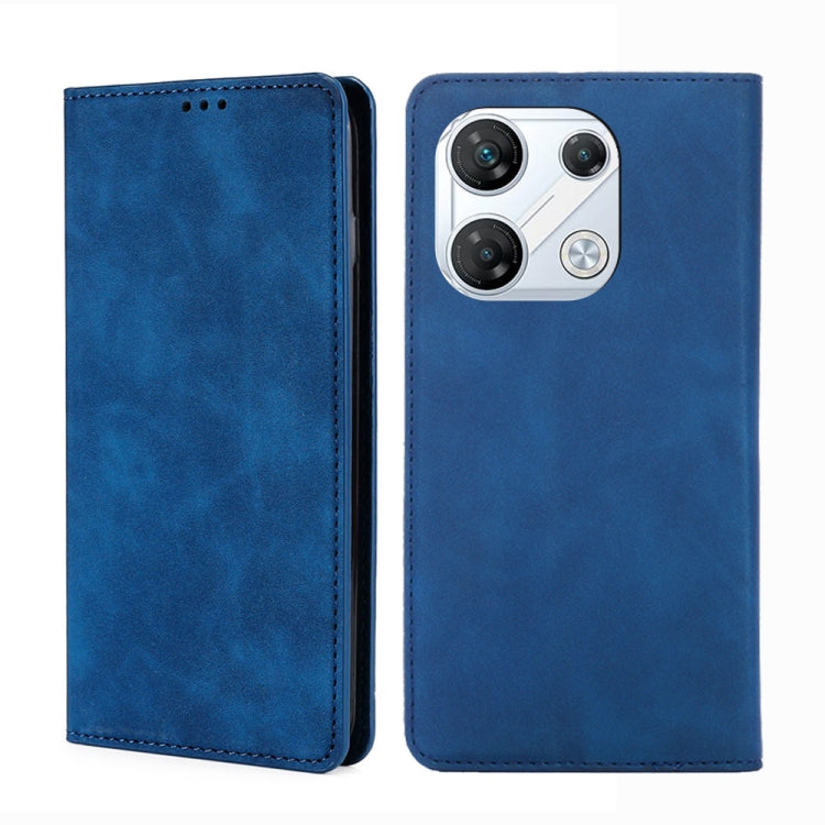 Skin Feel Magnetic Leather Phone Case, For Infinix Note 40 Pro 5G, For Infinix Note 40 4G, For Infinix Hot 40i, For Infinix Zero 30 4G, For Infinix Zero 30 5G, For Infinix GT 10 Pro 5G, For Infinix Hot 30 Play 4G, For Infinix Note 30 5G                ...