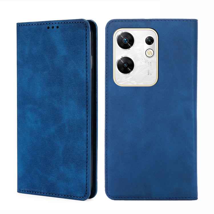 Skin Feel Magnetic Leather Phone Case, For Infinix Note 40 Pro 5G, For Infinix Note 40 4G, For Infinix Hot 40i, For Infinix Zero 30 4G, For Infinix Zero 30 5G, For Infinix GT 10 Pro 5G, For Infinix Hot 30 Play 4G, For Infinix Note 30 5G                ...