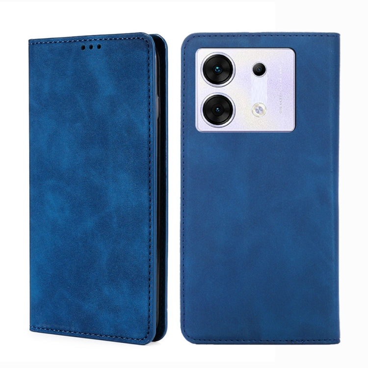 Skin Feel Magnetic Leather Phone Case, For Infinix Note 40 Pro 5G, For Infinix Note 40 4G, For Infinix Hot 40i, For Infinix Zero 30 4G, For Infinix Zero 30 5G, For Infinix GT 10 Pro 5G, For Infinix Hot 30 Play 4G, For Infinix Note 30 5G                ...