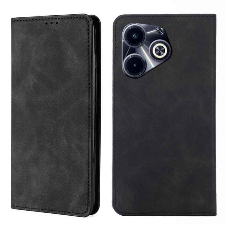 Skin Feel Magnetic Leather Phone Case, For Infinix Note 40 Pro 5G, For Infinix Note 40 4G, For Infinix Hot 40i, For Infinix Zero 30 4G, For Infinix Zero 30 5G, For Infinix GT 10 Pro 5G, For Infinix Hot 30 Play 4G, For Infinix Note 30 5G                ...