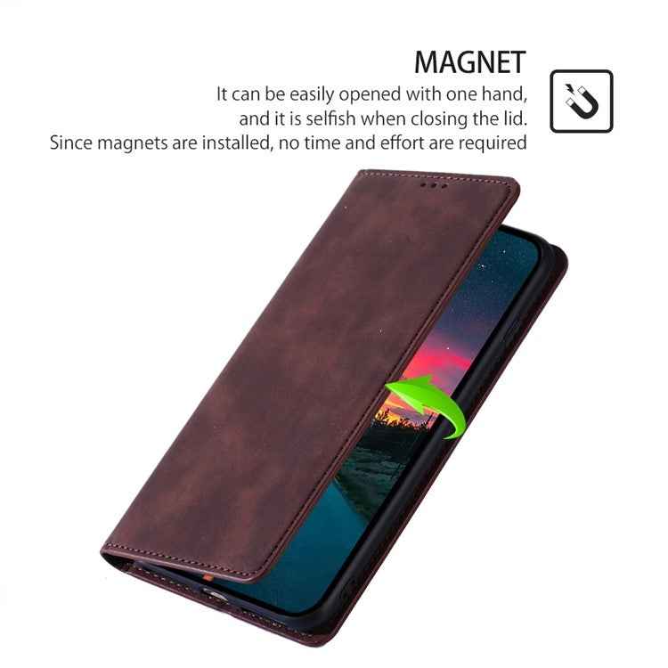 Skin Feel Magnetic Leather Phone Case, For Infinix Note 40 Pro 5G, For Infinix Note 40 4G, For Infinix Hot 40i, For Infinix Zero 30 4G, For Infinix Zero 30 5G, For Infinix GT 10 Pro 5G, For Infinix Hot 30 Play 4G, For Infinix Note 30 5G                ...
