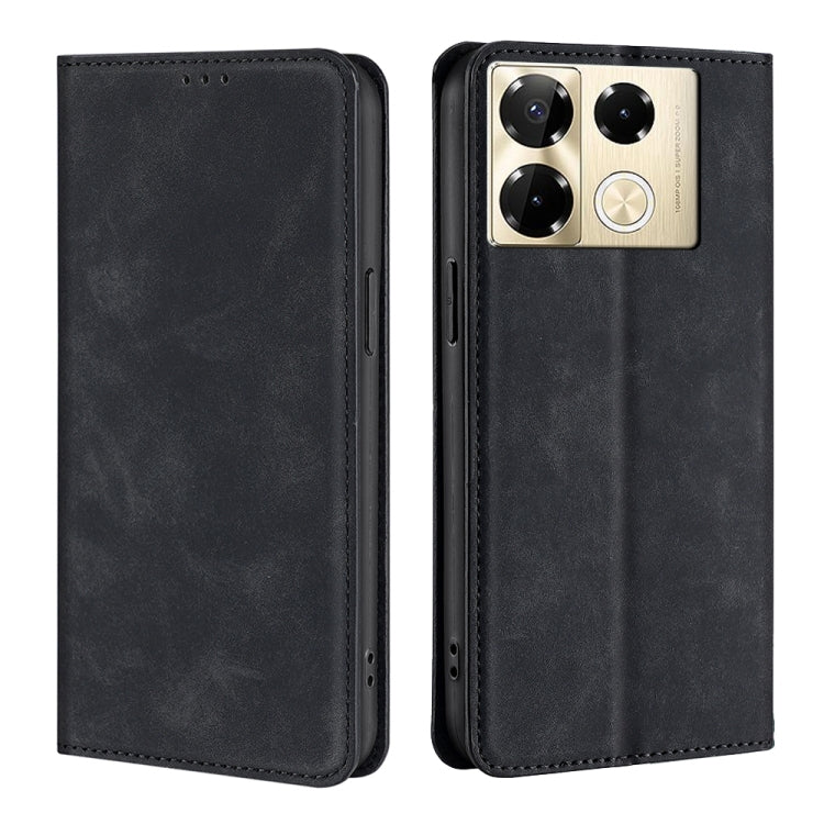 Skin Feel Magnetic Leather Phone Case, For Infinix Note 50s 5G, For Infinix Note 50x 5G, For Infinix Note 50 Pro+ 5G, For Infinix Note 50 4G, For Infinix Hot 50i 4G, For Infinix Hot 50 5G, For Infinix Zero 40 4G, For Infinix Note 40 5G                 ...