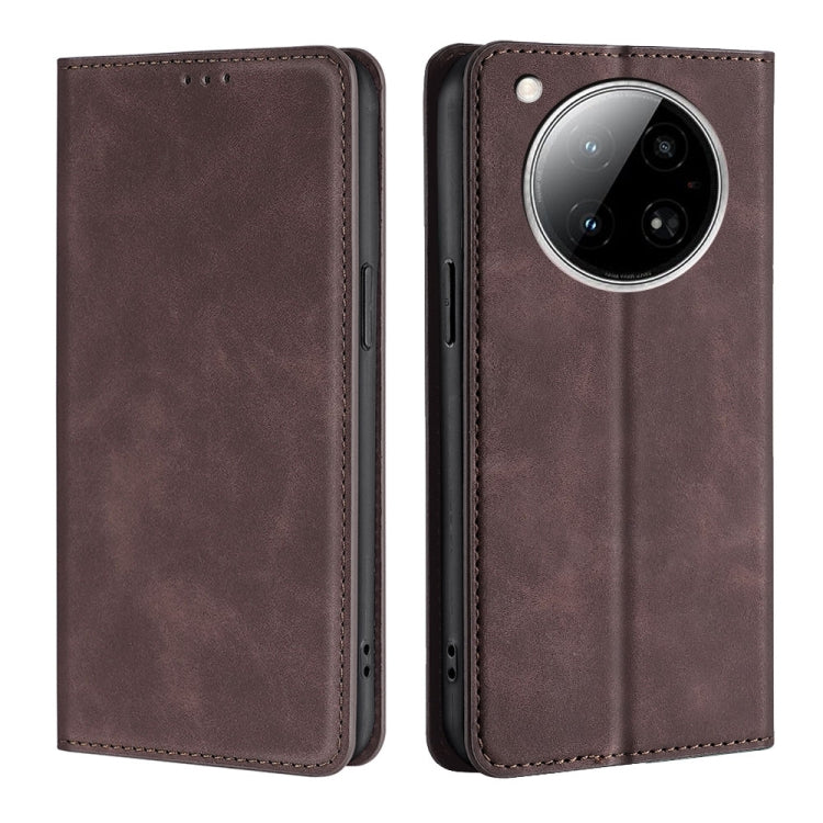 Skin Feel Magnetic Leather Phone Case, For Infinix Note 50s 5G, For Infinix Note 50x 5G, For Infinix Note 50 Pro+ 5G, For Infinix Note 50 4G, For Infinix Hot 50i 4G, For Infinix Hot 50 5G, For Infinix Zero 40 4G, For Infinix Note 40 5G                 ...