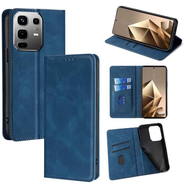 Skin Feel Magnetic Leather Phone Case, For Infinix Note 50s 5G, For Infinix Note 50x 5G, For Infinix Note 50 Pro+ 5G, For Infinix Note 50 4G, For Infinix Hot 50i 4G, For Infinix Hot 50 5G, For Infinix Zero 40 4G, For Infinix Note 40 5G                 ...