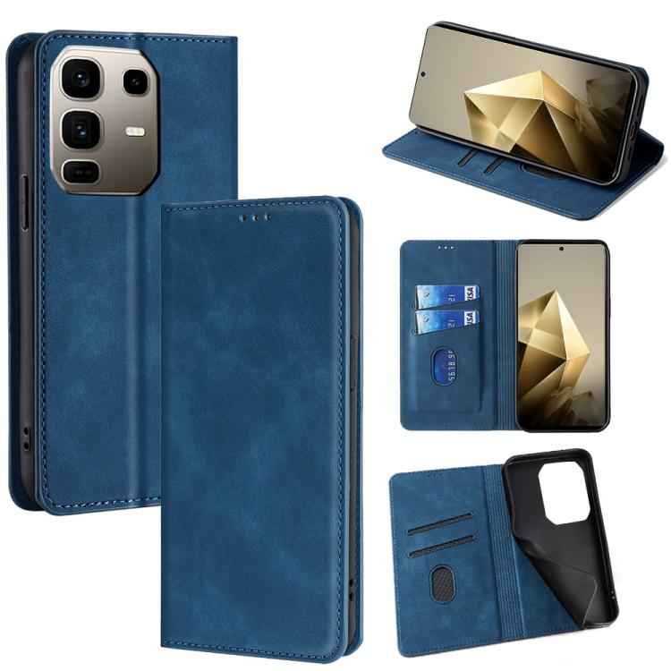 Skin Feel Magnetic Leather Phone Case, For Infinix Note 50s 5G, For Infinix Note 50x 5G, For Infinix Note 50 Pro+ 5G, For Infinix Note 50 4G, For Infinix Hot 50i 4G, For Infinix Hot 50 5G, For Infinix Zero 40 4G, For Infinix Note 40 5G                 ...
