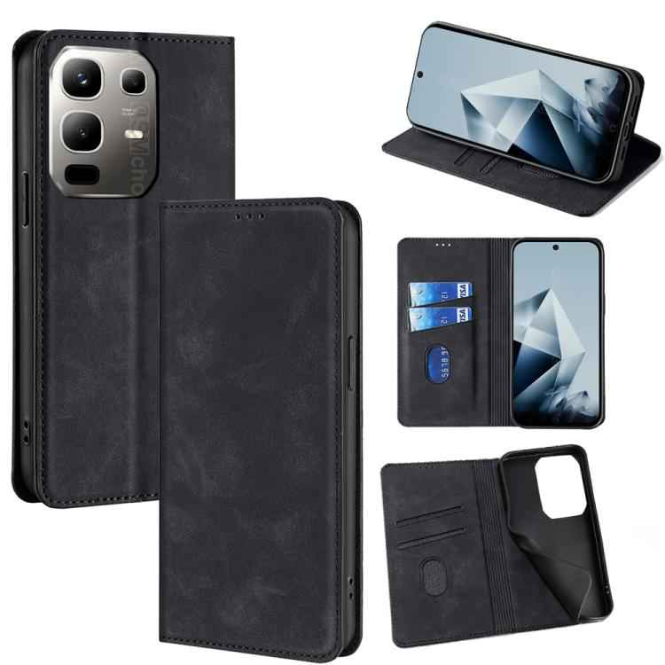 Skin Feel Magnetic Leather Phone Case, For Infinix Note 50s 5G, For Infinix Note 50x 5G, For Infinix Note 50 Pro+ 5G, For Infinix Note 50 4G, For Infinix Hot 50i 4G, For Infinix Hot 50 5G, For Infinix Zero 40 4G, For Infinix Note 40 5G                 ...