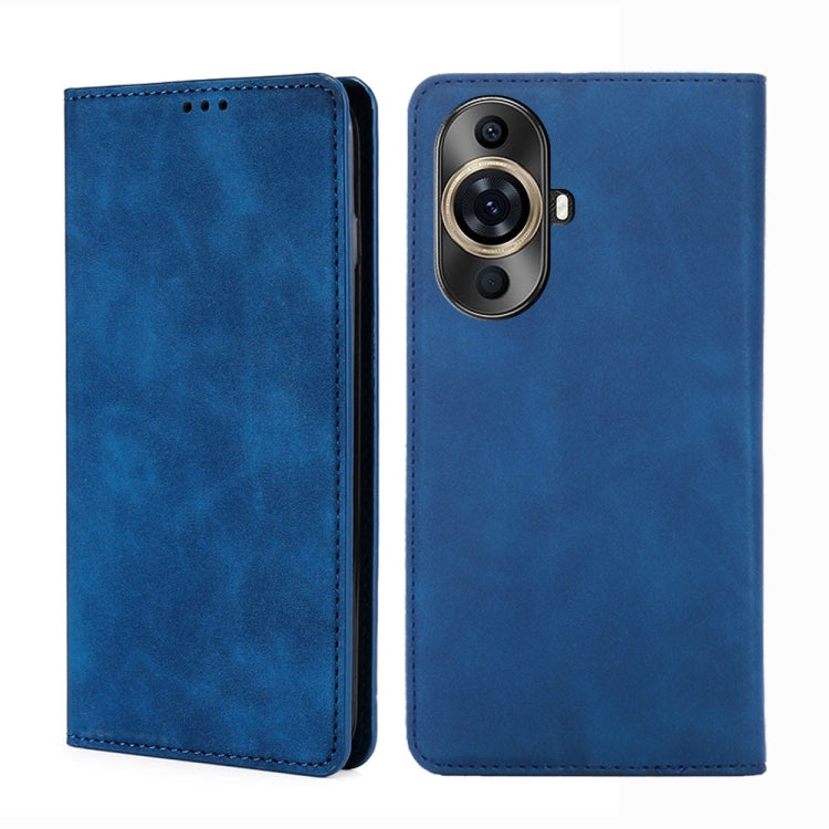 Skin Feel Magnetic Leather Phone Case, For Huawei Pura 70 Ultra, For Huawei nova 12i 4G, For Huawei Pura 70, For Huawei nova 12 5G, For Huawei Mate 60 Pro / Pro+, For Huawei Mate 60, For Huawei Enjoy 60 Pro / nova 11i, For Huawi Enjoy 60X              ...