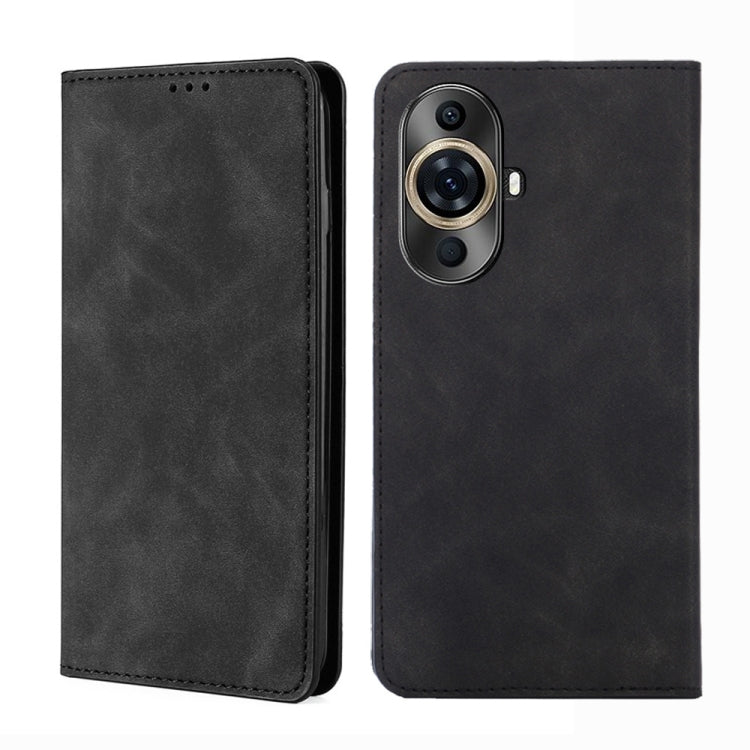 Skin Feel Magnetic Leather Phone Case, For Huawei Pura 70 Ultra, For Huawei nova 12i 4G, For Huawei Pura 70, For Huawei nova 12 5G, For Huawei Mate 60 Pro / Pro+, For Huawei Mate 60, For Huawei Enjoy 60 Pro / nova 11i, For Huawi Enjoy 60X              ...