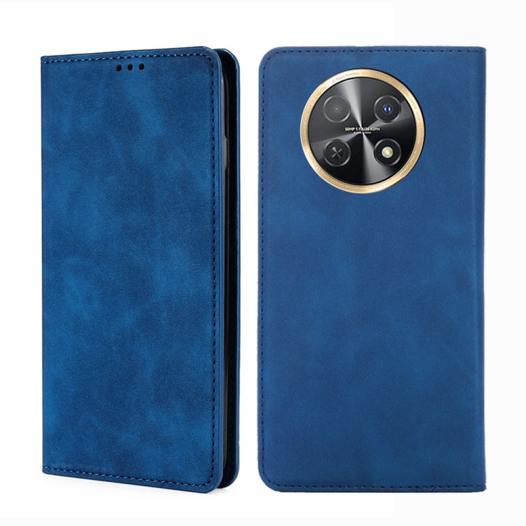 Skin Feel Magnetic Leather Phone Case, For Huawei Pura 70 Ultra, For Huawei nova 12i 4G, For Huawei Pura 70, For Huawei nova 12 5G, For Huawei Mate 60 Pro / Pro+, For Huawei Mate 60, For Huawei Enjoy 60 Pro / nova 11i, For Huawi Enjoy 60X              ...