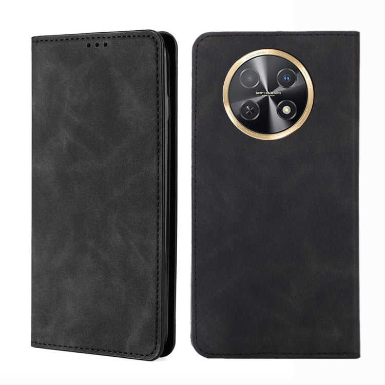 Skin Feel Magnetic Leather Phone Case, For Huawei Pura 70 Ultra, For Huawei nova 12i 4G, For Huawei Pura 70, For Huawei nova 12 5G, For Huawei Mate 60 Pro / Pro+, For Huawei Mate 60, For Huawei Enjoy 60 Pro / nova 11i, For Huawi Enjoy 60X              ...