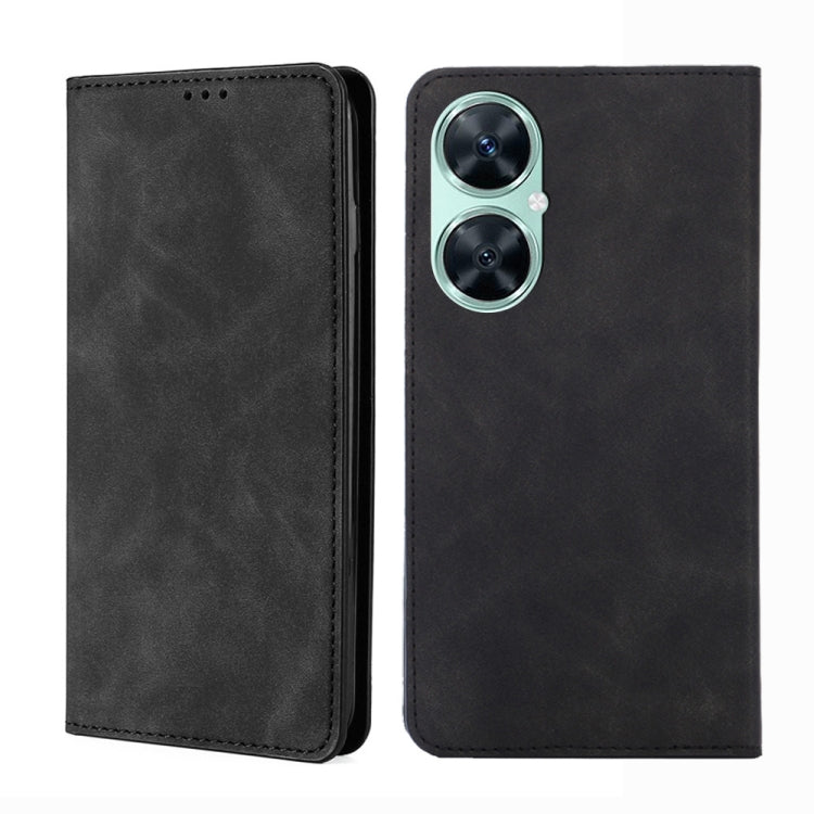 Skin Feel Magnetic Leather Phone Case, For Huawei Pura 70 Ultra, For Huawei nova 12i 4G, For Huawei Pura 70, For Huawei nova 12 5G, For Huawei Mate 60 Pro / Pro+, For Huawei Mate 60, For Huawei Enjoy 60 Pro / nova 11i, For Huawi Enjoy 60X              ...