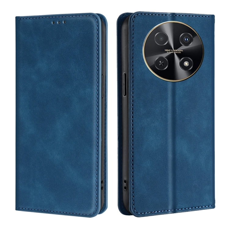 Skin Feel Magnetic Leather Phone Case, For Huawei Pura 70 Ultra, For Huawei nova 12i 4G, For Huawei Pura 70, For Huawei nova 12 5G, For Huawei Mate 60 Pro / Pro+, For Huawei Mate 60, For Huawei Enjoy 60 Pro / nova 11i, For Huawi Enjoy 60X              ...