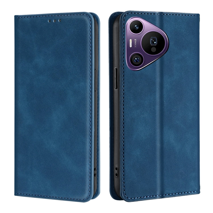 Skin Feel Magnetic Leather Phone Case, For Huawei nova 15 Ultra, For Huawei nova 15 Pro, For Huawei nova 15, For Huawei Mate 80 Pro Max 5G, For Huawei Mate 80 5G, For Huawei nova 14 Ultra 5G, For Huawei nova 14 Pro 5G, For Huawei nova 14 5G            ...