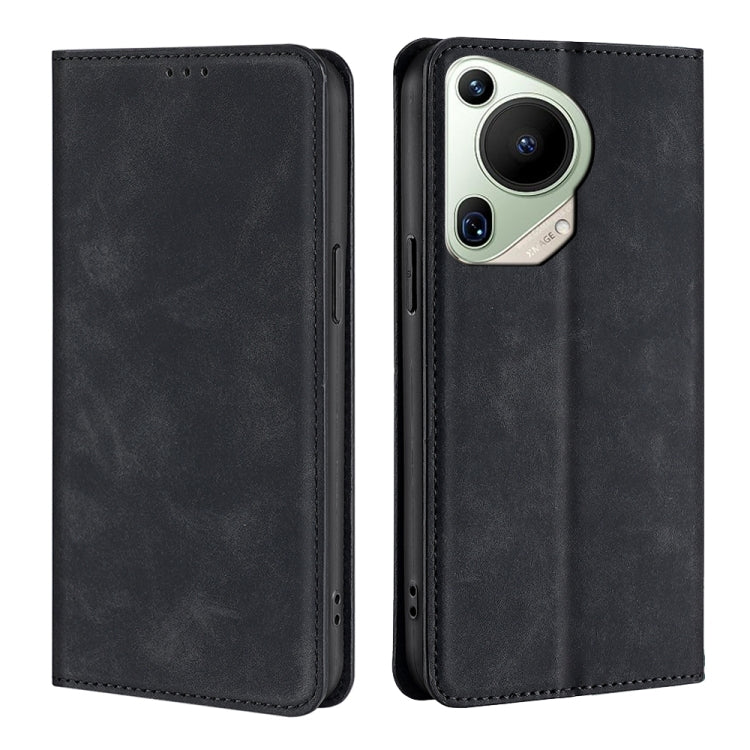 Skin Feel Magnetic Leather Phone Case, For Huawei Pura 70 Ultra, For Huawei nova 12i 4G, For Huawei Pura 70, For Huawei nova 12 5G, For Huawei Mate 60 Pro / Pro+, For Huawei Mate 60, For Huawei Enjoy 60 Pro / nova 11i, For Huawi Enjoy 60X              ...