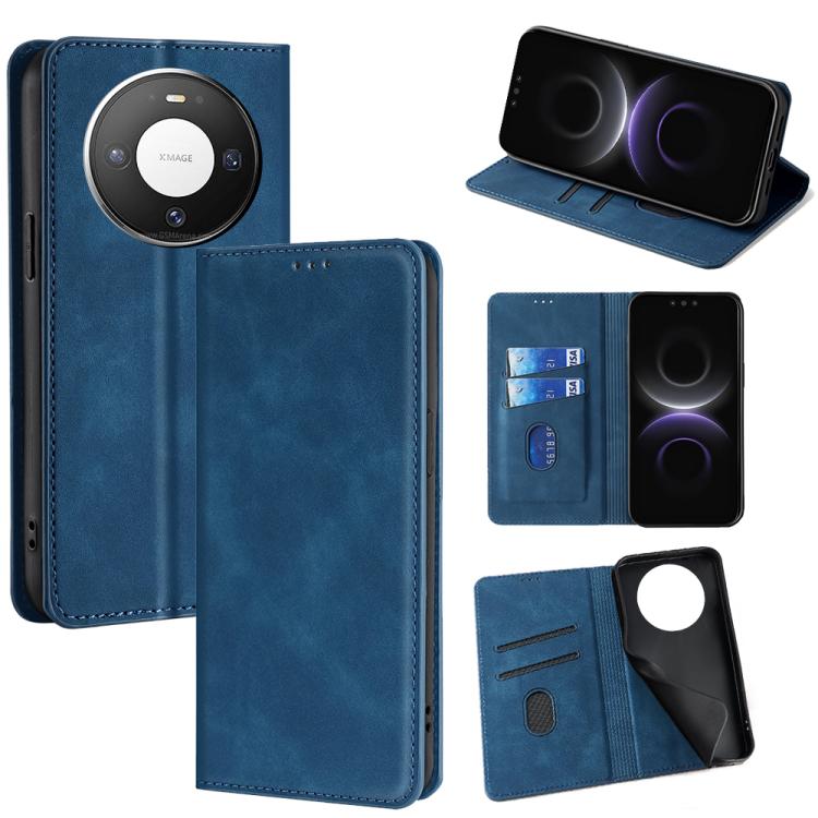 Skin Feel Magnetic Leather Phone Case, For Huawei nova 15 Ultra, For Huawei nova 15 Pro, For Huawei nova 15, For Huawei Mate 80 Pro Max 5G, For Huawei Mate 80 5G, For Huawei nova 14 Ultra 5G, For Huawei nova 14 Pro 5G, For Huawei nova 14 5G            ...