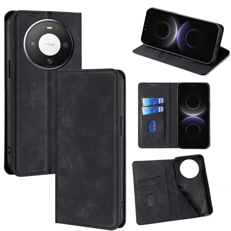 Skin Feel Magnetic Leather Phone Case, For Huawei nova 15 Ultra, For Huawei nova 15 Pro, For Huawei nova 15, For Huawei Mate 80 Pro Max 5G, For Huawei Mate 80 5G, For Huawei nova 14 Ultra 5G, For Huawei nova 14 Pro 5G, For Huawei nova 14 5G            ...