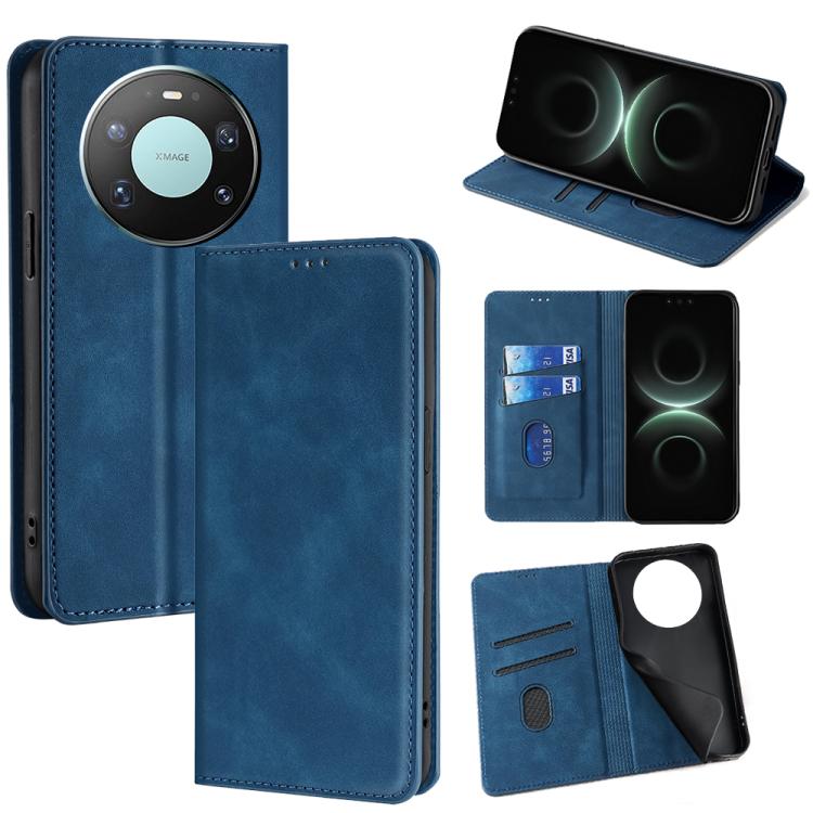Skin Feel Magnetic Leather Phone Case, For Huawei nova 15 Ultra, For Huawei nova 15 Pro, For Huawei nova 15, For Huawei Mate 80 Pro Max 5G, For Huawei Mate 80 5G, For Huawei nova 14 Ultra 5G, For Huawei nova 14 Pro 5G, For Huawei nova 14 5G            ...