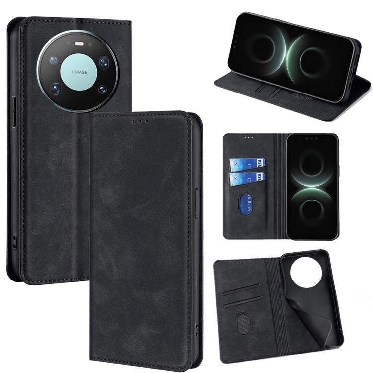 Skin Feel Magnetic Leather Phone Case, For Huawei nova 15 Ultra, For Huawei nova 15 Pro, For Huawei nova 15, For Huawei Mate 80 Pro Max 5G, For Huawei Mate 80 5G, For Huawei nova 14 Ultra 5G, For Huawei nova 14 Pro 5G, For Huawei nova 14 5G            ...