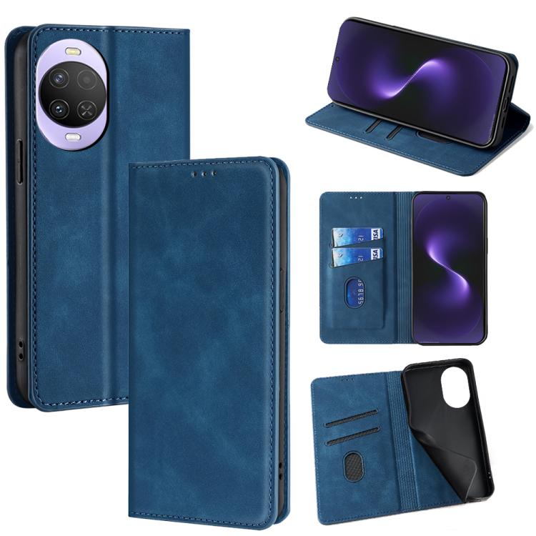 Skin Feel Magnetic Leather Phone Case, For Huawei nova 15 Ultra, For Huawei nova 15 Pro, For Huawei nova 15, For Huawei Mate 80 Pro Max 5G, For Huawei Mate 80 5G, For Huawei nova 14 Ultra 5G, For Huawei nova 14 Pro 5G, For Huawei nova 14 5G            ...