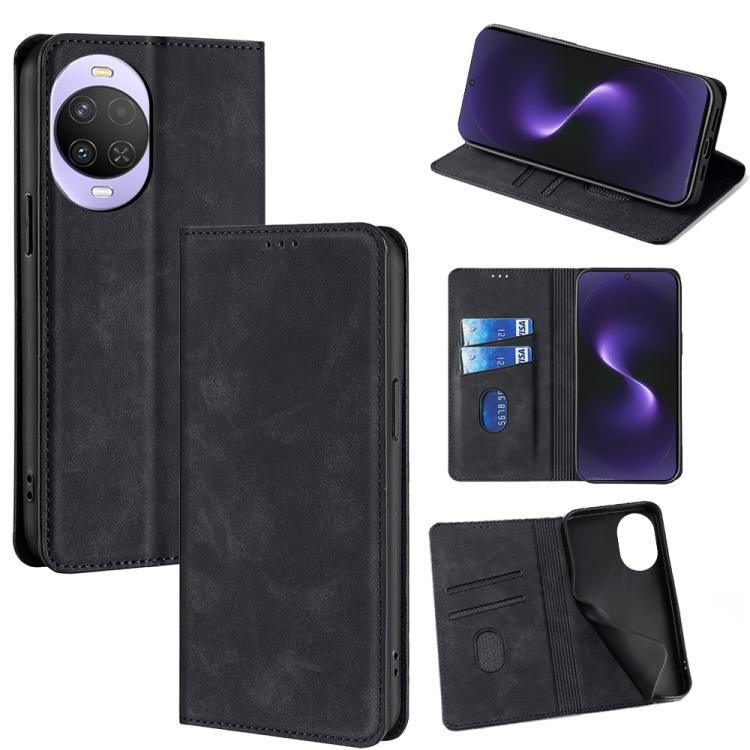 Skin Feel Magnetic Leather Phone Case, For Huawei nova 15 Ultra, For Huawei nova 15 Pro, For Huawei nova 15, For Huawei Mate 80 Pro Max 5G, For Huawei Mate 80 5G, For Huawei nova 14 Ultra 5G, For Huawei nova 14 Pro 5G, For Huawei nova 14 5G            ...