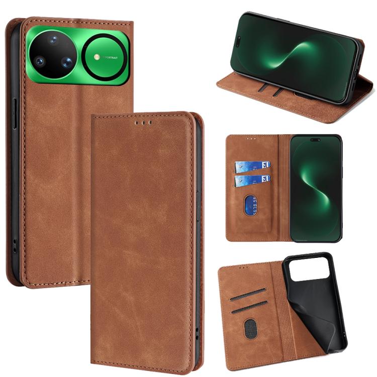 Skin Feel Magnetic Leather Phone Case, For Huawei Enjoy 90 Pro Max 5G, For Huawei Enjoy 90 Plus 5G, For Huawei nova 15 Ultra, For Huawei nova 15 Pro, For Huawei nova 15, For Huawei Mate 80 Pro Max 5G, For Huawei Mate 80 5G, For Huawei nova 14 Ultra 5G ...