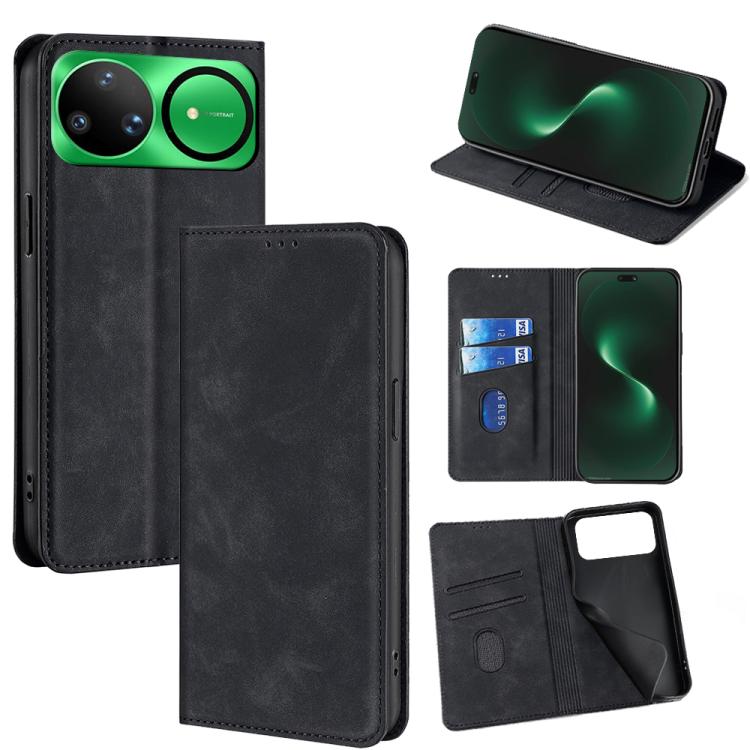 Skin Feel Magnetic Leather Phone Case, For Huawei Enjoy 90 Pro Max 5G, For Huawei Enjoy 90 Plus 5G, For Huawei nova 15 Ultra, For Huawei nova 15 Pro, For Huawei nova 15, For Huawei Mate 80 Pro Max 5G, For Huawei Mate 80 5G, For Huawei nova 14 Ultra 5G ...