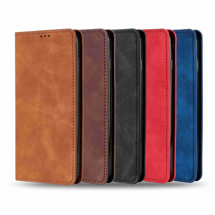 Skin Feel Magnetic Leather Phone Case, For Huawei Enjoy 90 Pro Max 5G, For Huawei Enjoy 90 Plus 5G, For Huawei nova 15 Ultra, For Huawei nova 15 Pro, For Huawei nova 15, For Huawei Mate 80 Pro Max 5G, For Huawei Mate 80 5G, For Huawei nova 14 Ultra 5G ...