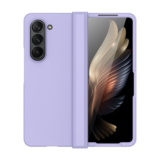 Skin Feel PC Phone Case with Hinge, For Samsung Galaxy Z Fold5, For Samsung Galaxy Z Flip5