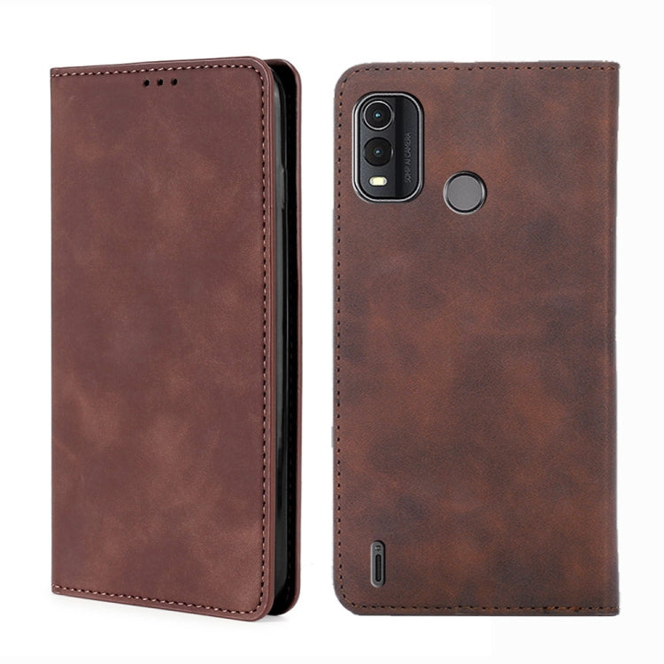 Skin Feel Magnetic Leather Phone Case, For Nokia G42 5G, For Nokia C12, For Nokia C22, For Nokia C32, For Nokia G11 Plus, For Nokia C300 4G US Version, For Nokia C110 4G, For Nokia C02 TA-1522